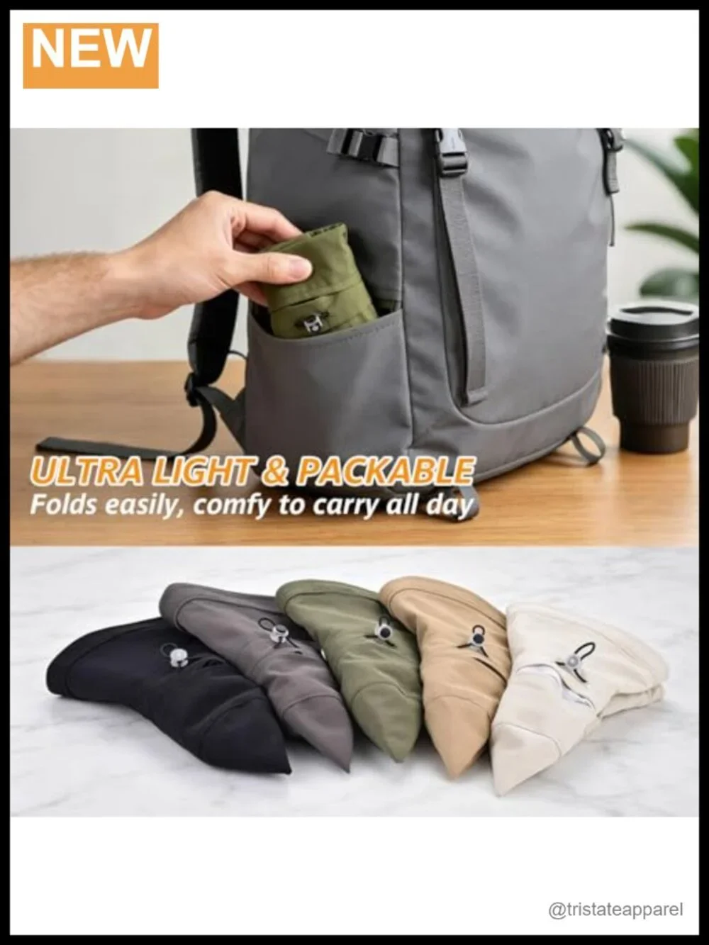 UPF 50+ Waterproof Wide Brim Sun Bucket Hat with Ponytail Hole, Chin Strap,